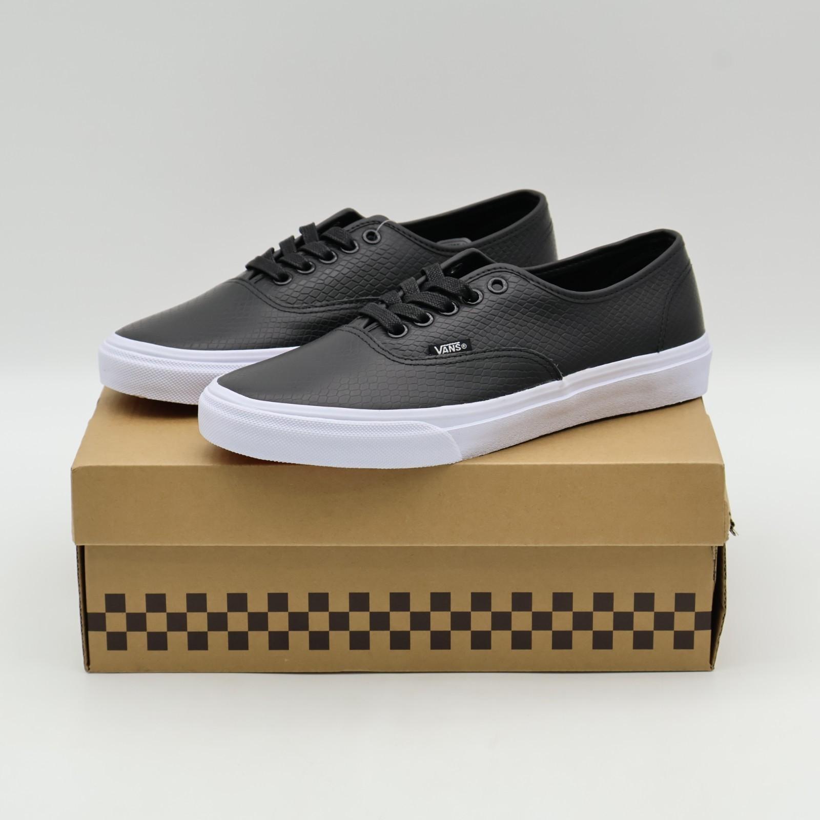 688082-0002 BILLY S Exclusive Vans Authentic Year of the Snake Black (Men s) 9.5