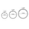 Steel Hinged Segment Hoop CZ Stone Nose Ring Nipple Clicker Ear Cartilage Tragus Helix Lip Earring Piercing Body Jewelry