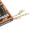 12Pcs Folk Guitar String Acoustic Guitar Strings for 12 String Classical Guitars Accessories Powerful and Durable