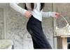 Women's Water-Washed Micro-Flare Jeans - Hot Girl Style, Slim Fit, Body-Shaping, Trendy INS Fashion, Draped Horseshoe-Shaped Long Pants.