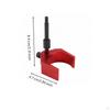 Aluminum Adjustment Tool Red and Black UConfiguration Clamp Compact