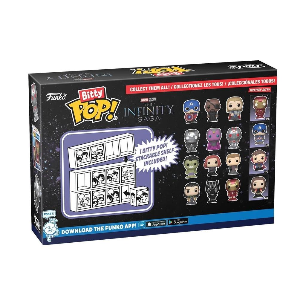 Funko Bitty POP! Marvel Avengers Iron Man 4er-Pack Figuren