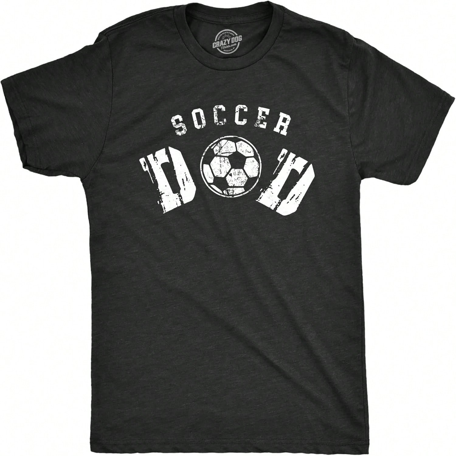 unisex Soccer Dad T Shirt Funny Cool Soccer Ball Graphic Tee For Guys S