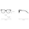 Latest Japanese and Korean Myopic Flat Glasses Frame for Man and Woman Vintage Retro Stylish Big Frame Optical Prescription Eyeglasses