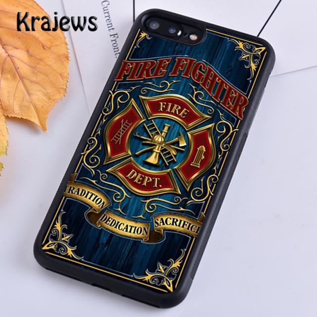 Krajews Fire Rescue Department Phone Case Cover For iPhone 14 5 6s 7 8 plus X XR XS 11 12 13 pro max Samsung Galaxy S21 S22ultra