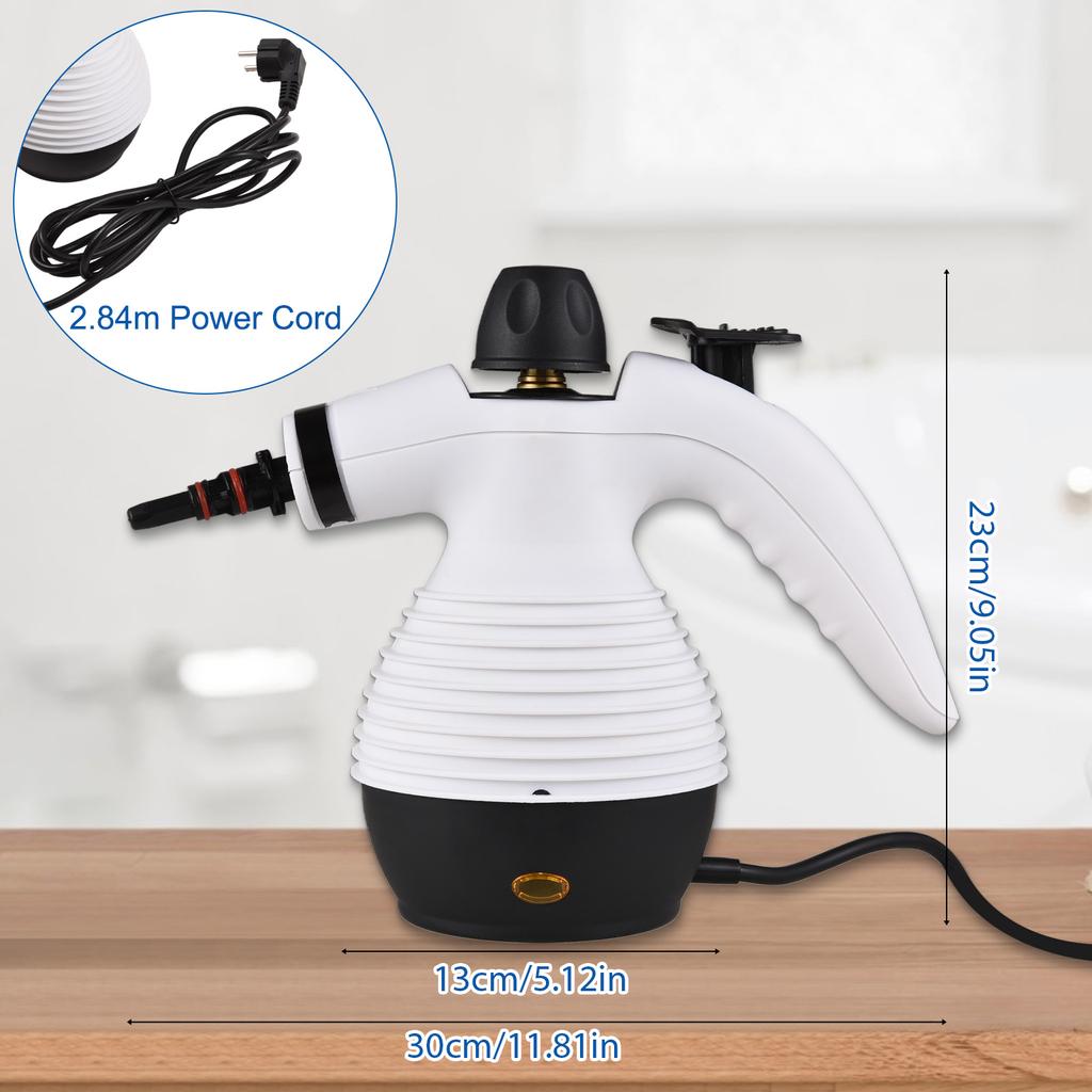 Limpador a vapor portátil multiuso 1000W 3 bar portátil de alta temperatura pressurizado limpador a vapor