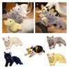 31cm Realistic Plush Cat Doll Soft Stuffed Kitten Toy In Pure Grey White Yellow And More For Kids' Pet Collection