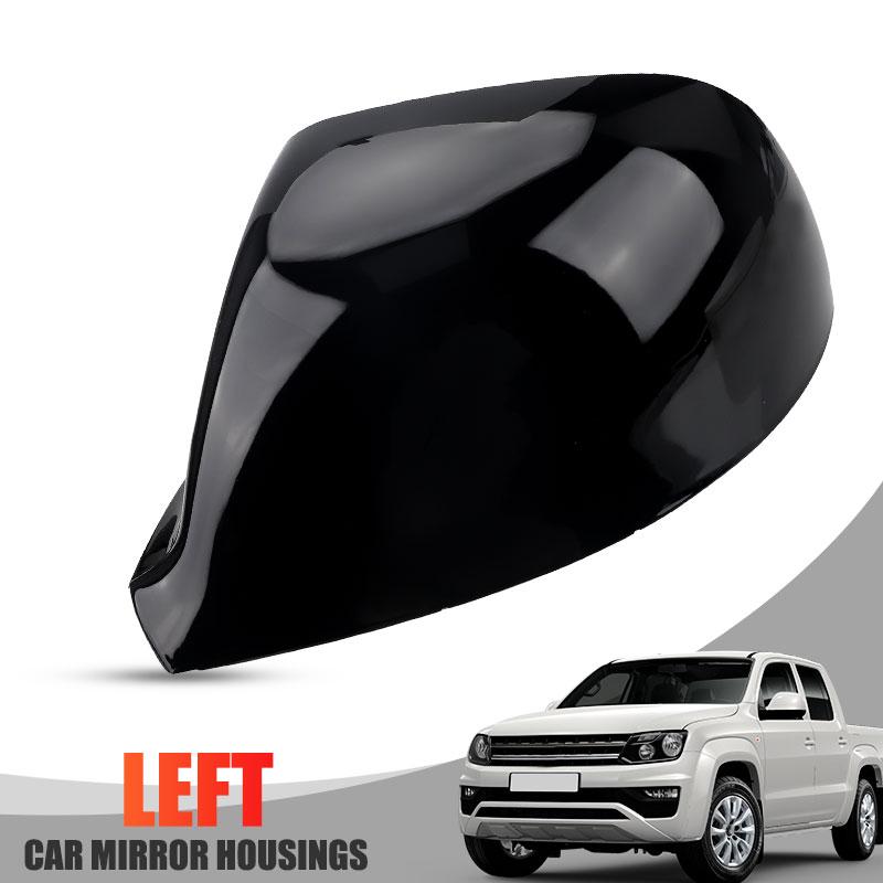 

Gloss Black /White Side Wing Rearview Mirror Cover For VW T5 T6 Transporter Amarok 10-20 For Vw Amarok V6 2H S1 S6 S7 Pickup 1xLH Glossy Black