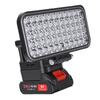 LED-Arbeitsleuchte Batteriebetrieben Handtaschenlampe mit Dual-USB-Anschlüssen Kabellose Lampe für Outdoor Camping Angeln Notfall