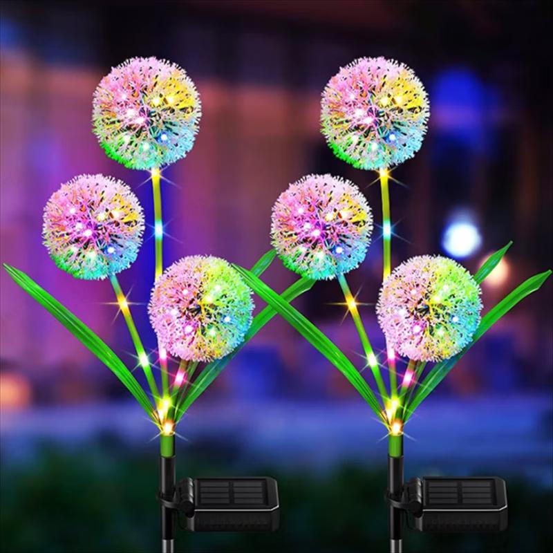 LED Solar Dandelion Outdoor Light