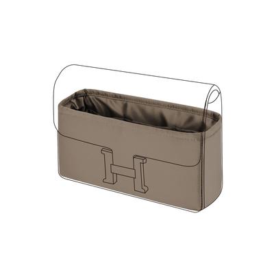 DGAZ Tas Binnentas, Luxe Zijde Satijn Tote Tas voor Constance 18/19/23/24 Tassen (Etoupe, Nieuwe Constance 23/24)
