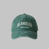 Retro smoke gray baseball cap women's spring and autumn summer hat showing face small cap trendy brand men