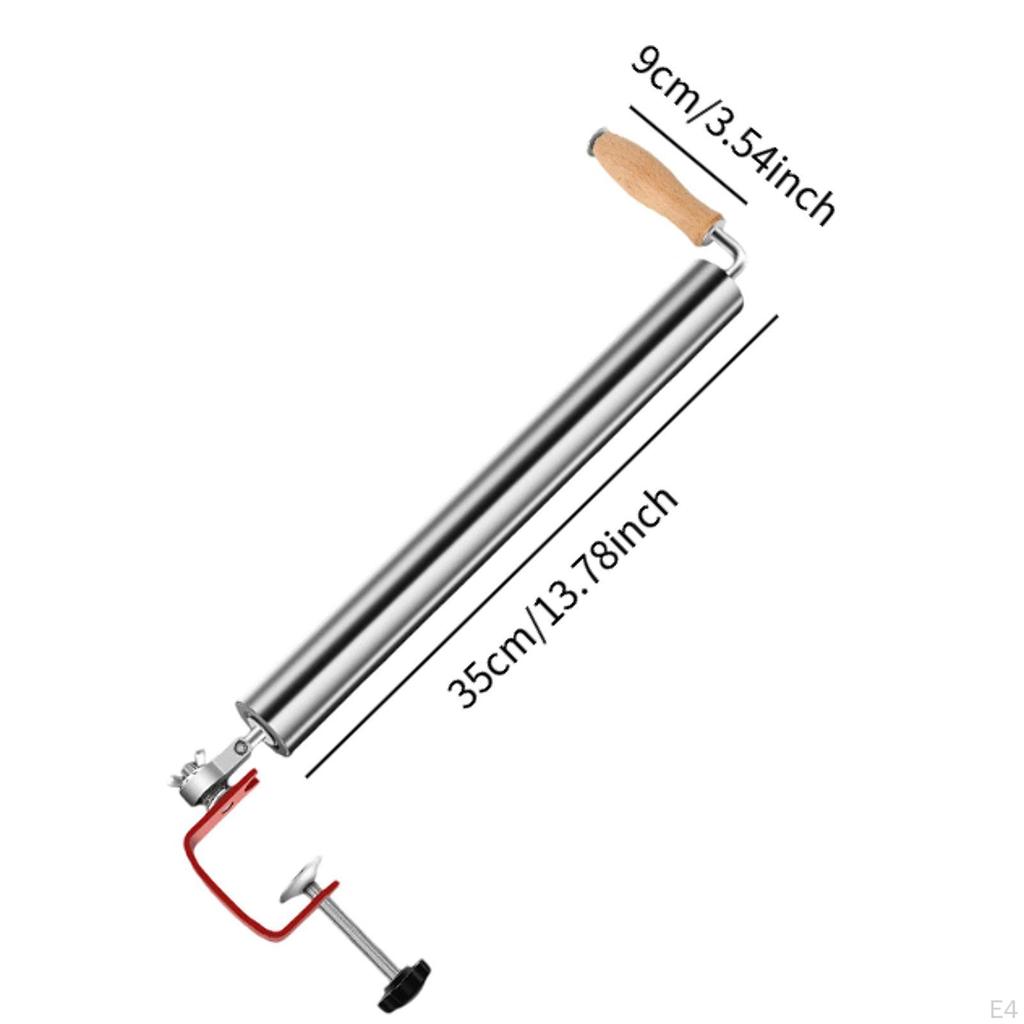 Dignity Rolls Dough Kelding Tool Working Saving ° Rotation Roll Rod for Rolling Pin