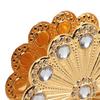 Golden Metal Napkin Holder Exquisite Light Luxury European Style Zinc Alloy Table Napkin Organizer for Kitchen Dinner Table Party Type 3