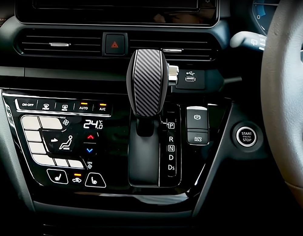 KUTOOK New Delica Mini 30 Series Custom Parts Fashionable Dress Up Interior Shift Lever Garnish Shift Knob Cover