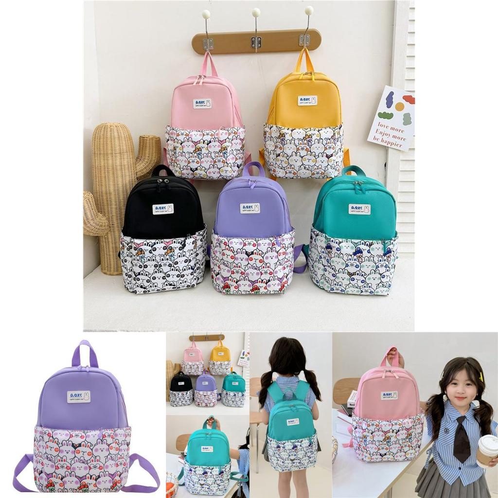 Modern Trendy Kids Cartoon Backpack Breathable Nylon Bag For Boys And Girls