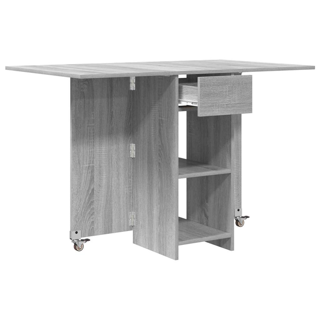 Dining Table 115 x 70 x 75 cm Engineered Wood Sonoma Grey