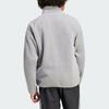 Adidas Originals Polar Fleece Full-Zip Top Men Tops Pure-Gray IS2826