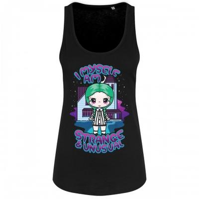Womens/Ladies I Myself Am Strange & Unusual Vest Top