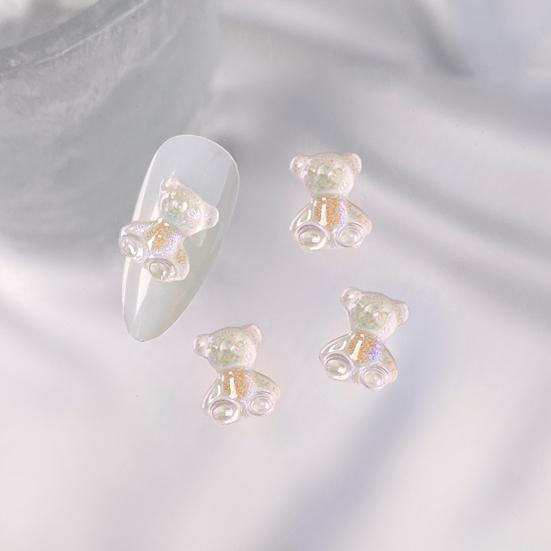 Decoruri drăguțe pentru manichiură, efect 3D, bricolaj ușor