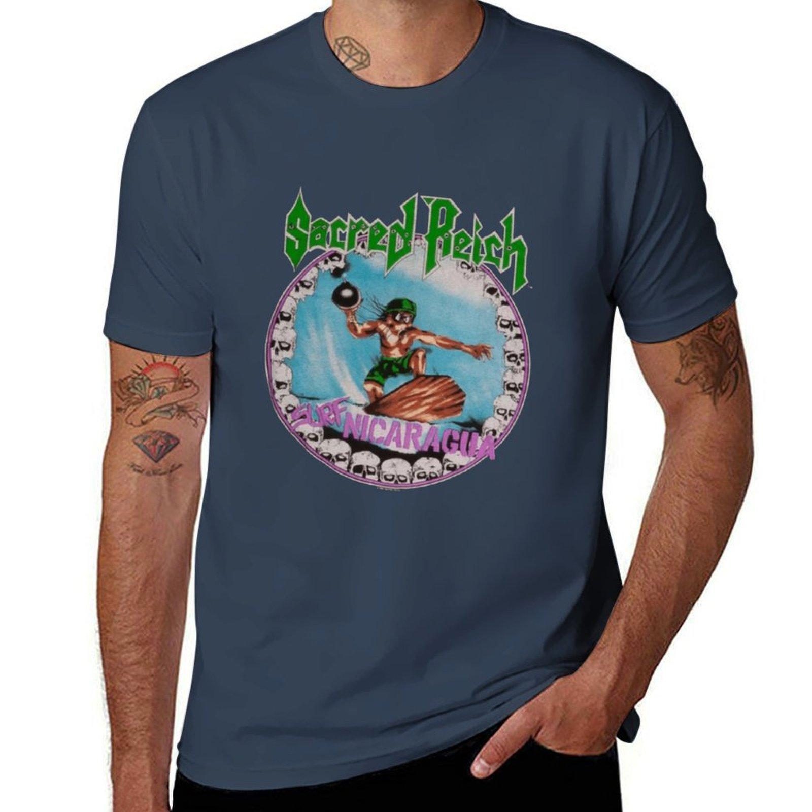 Sacred Reich Tshirt Moisture Wicking Athletic Tshirt S