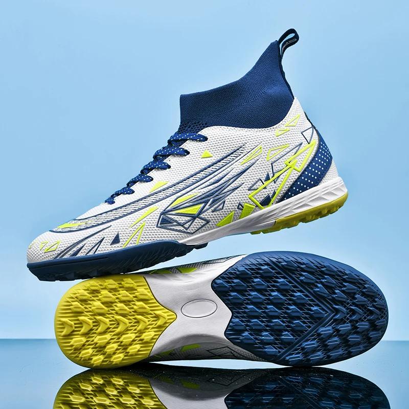 Fashion Original Soccer Shoes Men and Women Non-Slip High Quality Turf Soccer Cleats Professional Society Football Boot for Children
