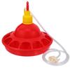 Poultry Water Automatic Chicken Farming Tool Red Holder Durable Plastic Poultry Feeder Easy Clean Pet Supplies Chick Feeder