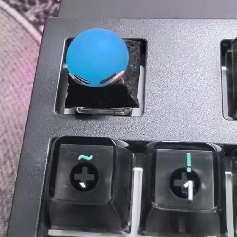 ESC Keycap Transparently Base Lovely Shaped Resin Keycap, Enhances Typing Experience For Gamers And Office Workers