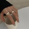 Women's Trendy Geometric Irregular Index Finger Ring - Niche Design, Cold Style