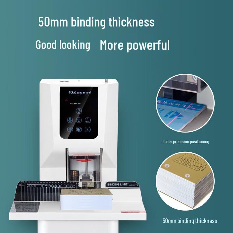 GEPAD Professional Document Binding & Cutting Machines CN Plug (adapter Included)