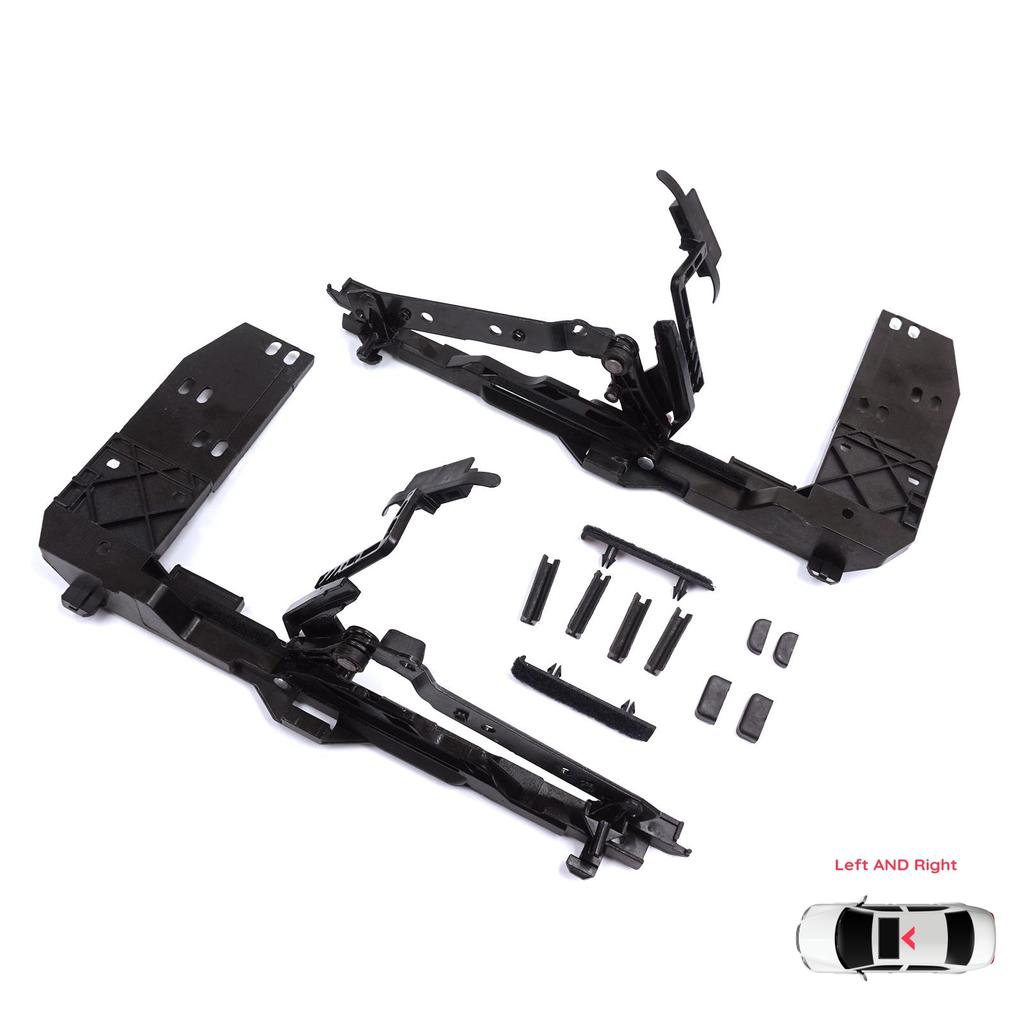 ESR23-1 Sunroof Lifting Angle Hatch Runner Repair Kit With Connection Plate for Mercedes W124 S124 C124 190 W201 1247800512 1247800612
