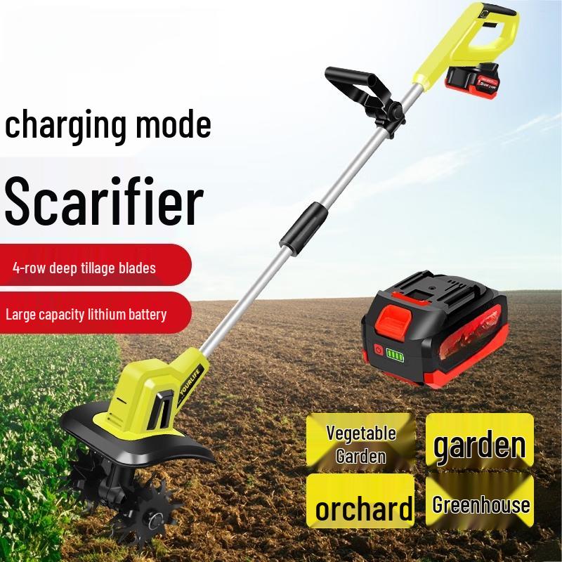 TURBOSUN 36V Cordless Handheld Rotary Tiller CN Plug (adapter Included)