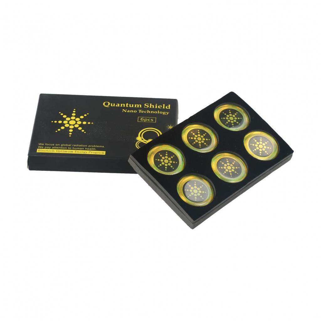 6 Pcs Radiation Shield Phones Laptops Quantum Radiation Protection