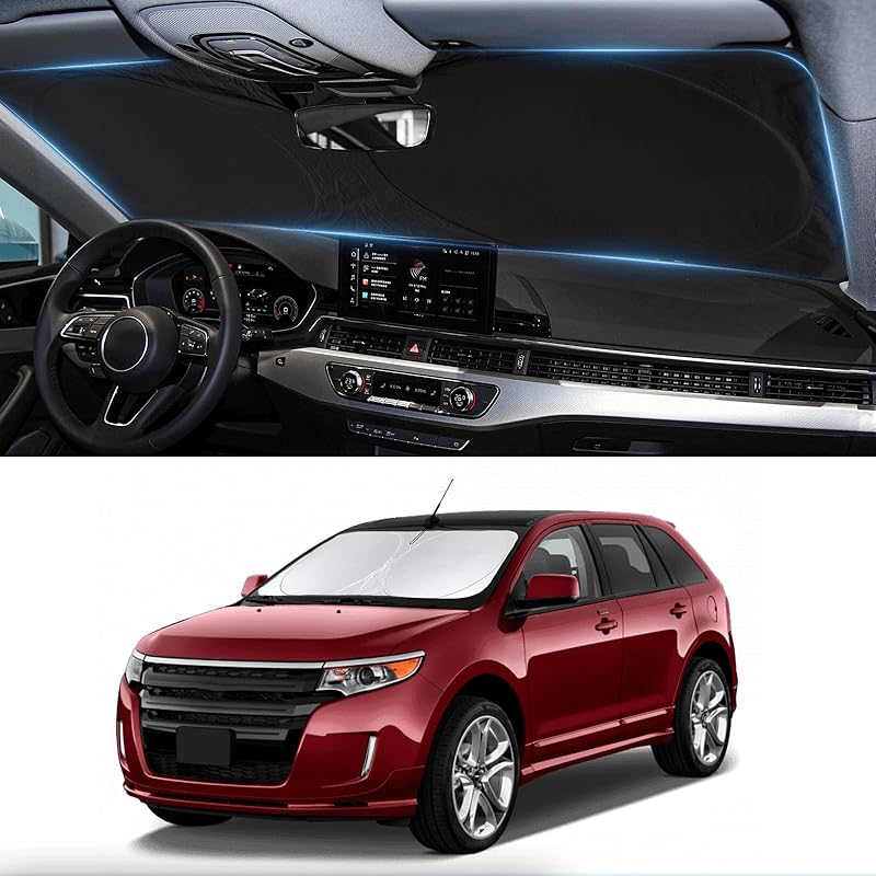 Sunshade For Ram Sun Shade Fit 2010-2025 2026 Dodge RAM 2500 3500 Truck Accessories Windshield Cover For Ram 2500/3500/4500/5500 Sun Visor Fits 2Dr