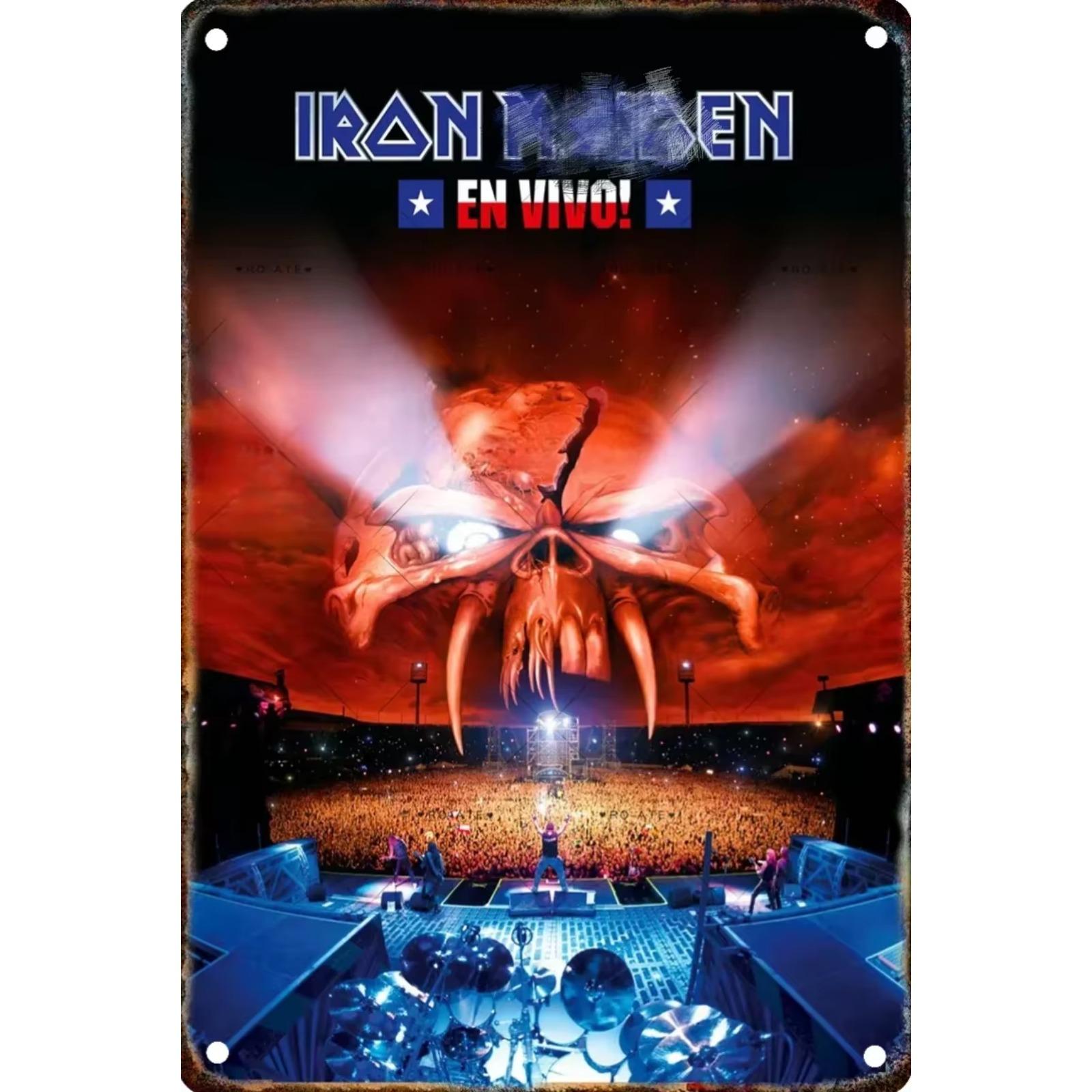 

Возвращение к древним Соул Металл Знак Живопись Рок-группа Плакат Главная Гостиная Клуб Фильм Настенное искусство Декоративная фреска 20x30cm