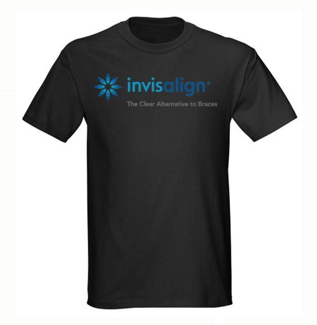 INVISALIGN Стоматолог Прозрачные брекеты Футболка Унисекс Футболка XL