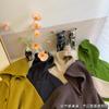 Kids Autumn Hooded Knit Cardigan Unisex Single Breasted Baby Sweater Coat