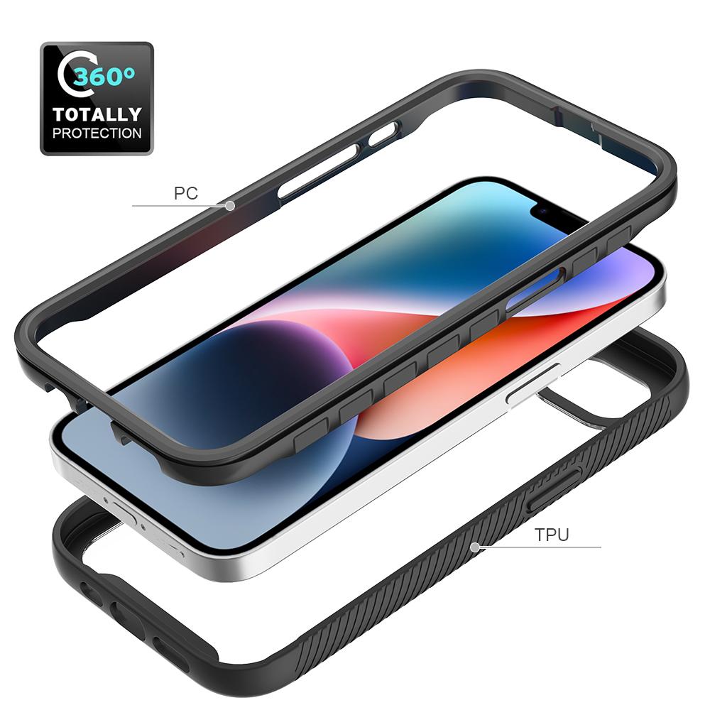 For iPhone 16e Case Anti Drop 2 in 1 PC + TPU Phone Cover