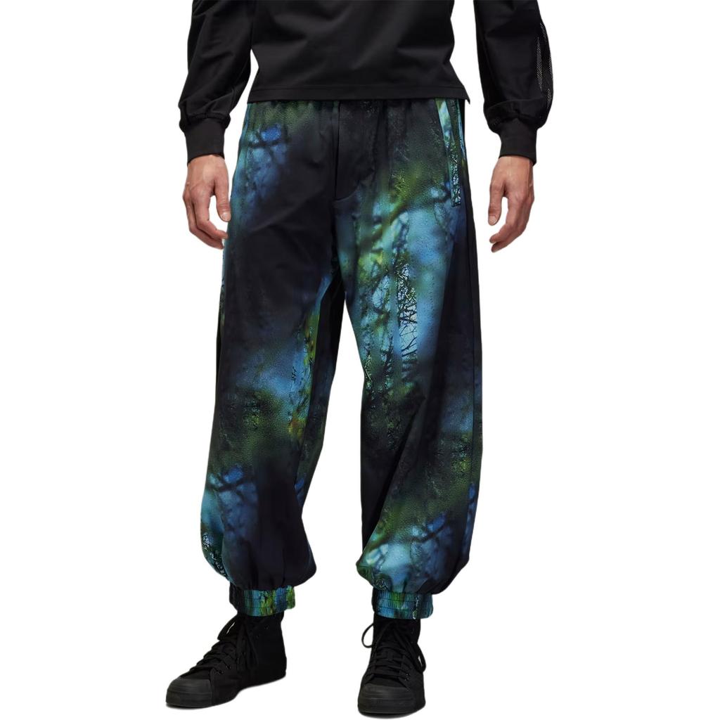 Y-3 AOP All-Over Print Loose Fit Knit Sweatpants Unisex Sweatpants Black JL8298
