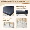 101cm High Black PU Material Bar Stool Two-Piece Set: Ergonomic Backrest, Comfortable and Stylish