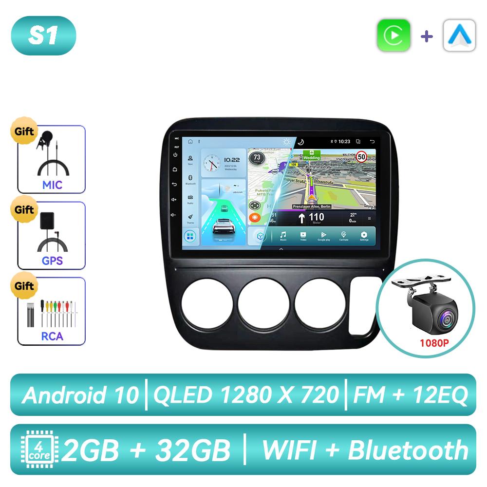 Car Radio For Honda CR V CR-V CRV 1997 - 2001 Android Multimedia Video Player Navigation GPS Carplay Touch Screen Auto Stereo Intelligent Systems