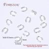 50/100Pcs 18K Gold Plated Crimp Covers,Round Covers Open Crimp End Beads,Stopper Spacer Beads For DIY Jewelry Making Supplies