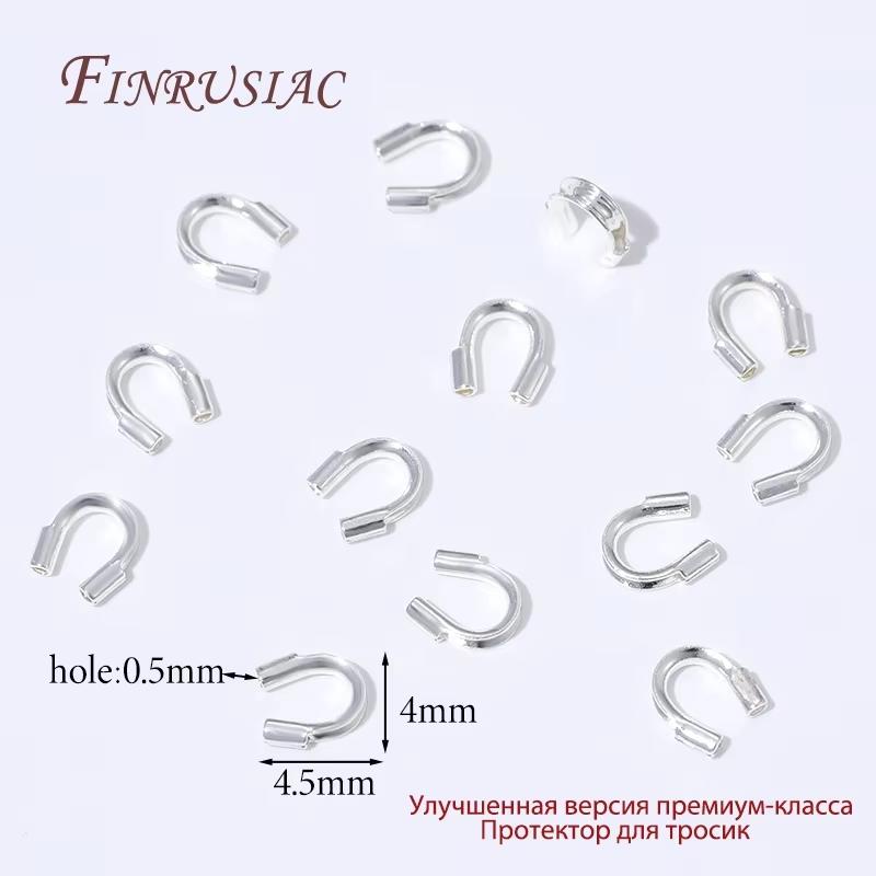 50/100Pcs 18K Gold Plated Crimp Covers,Round Covers Open Crimp End Beads,Stopper Spacer Beads For DIY Jewelry Making Supplies