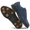 Men's Large Non-slip Spiked Golf Shoes, Size 39-49, Black/White Comfortable Training Footwear