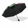 1pc Wicked Witch Princess Automatic Folding Umbrella, Portable Collapsible Design, Casual Outdoor Accessory L1127005