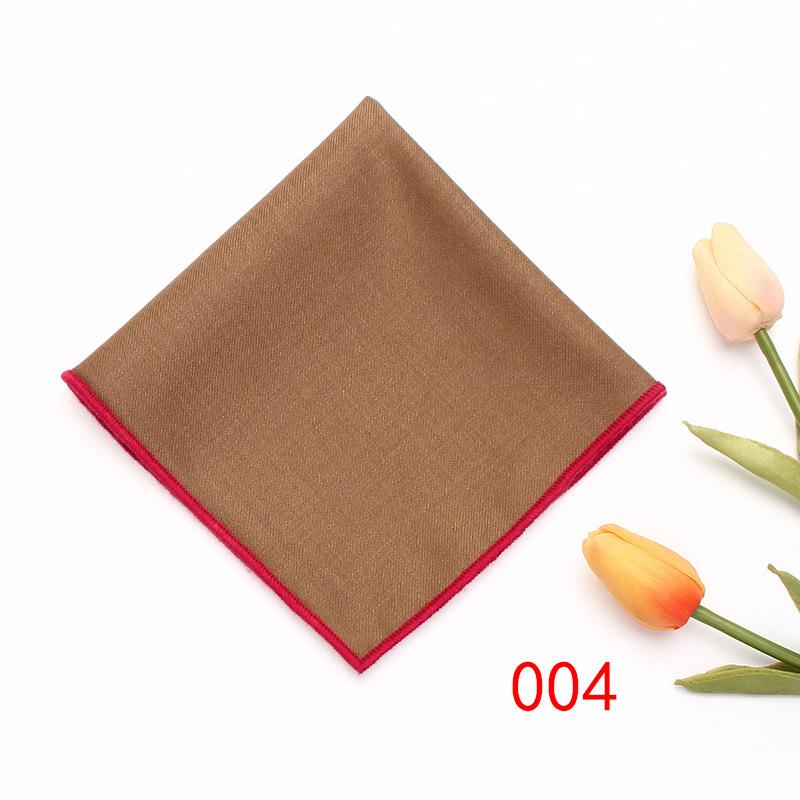 Suit Pocket Towel Men'S British Vintage Plaid Square Towel Wedding Business Suit Shirt Batch Handkerchief