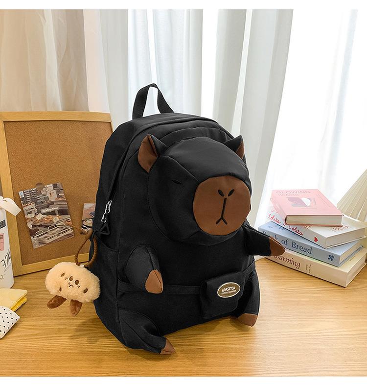 School bag 2025 new cute cartoon ins wind backpack casual simple go out play bag lightweight versatile school bag
