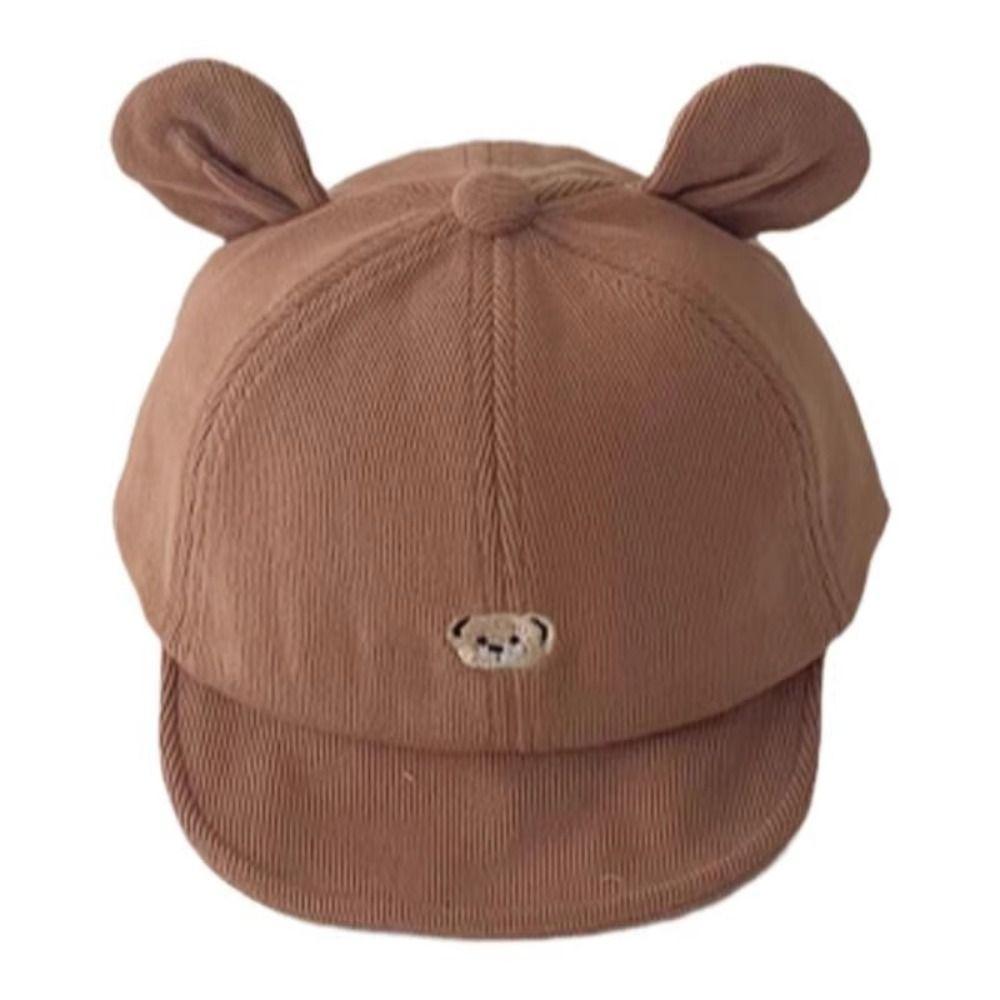 Cute Bear Baby Hat Cartoon Infant Cap New Children Sun Hat