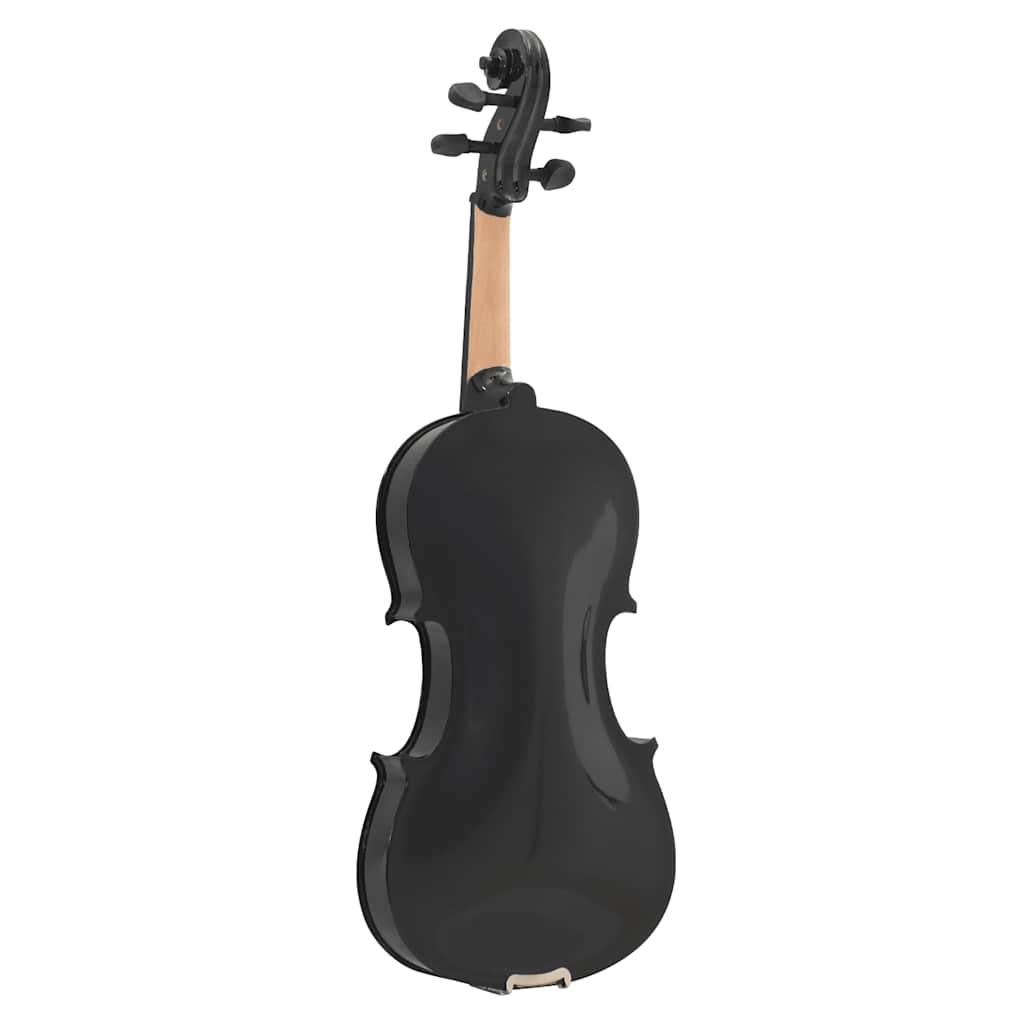 Violin Complete Set with Bow and Chin Rest Light Wood Size 4 4