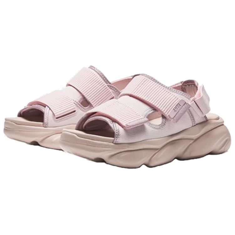 New Anta Beach Sandals Women's Pink 922428505-4